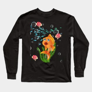 Colourful Fish Long Sleeve T-Shirt